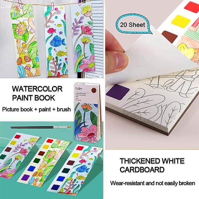 Kids Coloring Doodle Drawing Magic Water Book (pack of 1)