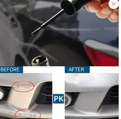 Car Paint Scratch Remover Paint , black (Pack of 1)