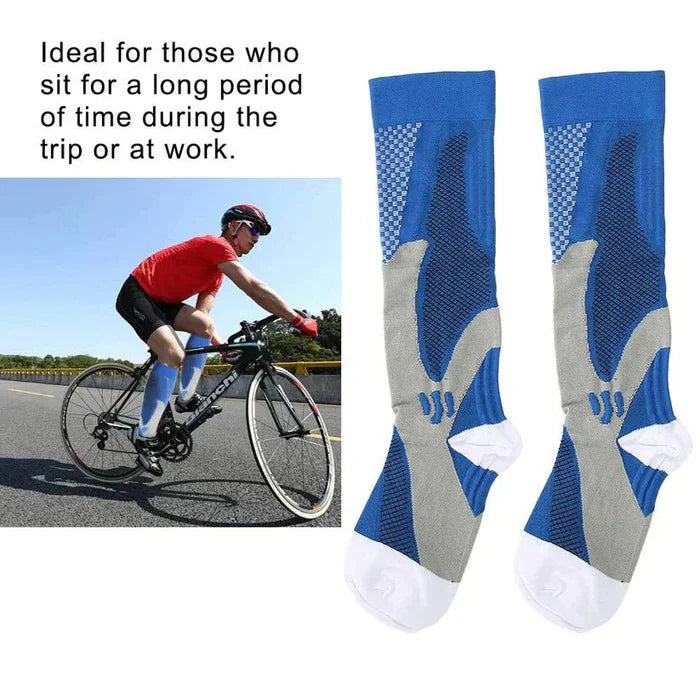 OrthoRelief⢠Bamboo Compression Socks for Instant Pain Relief ( Pack Of 2 )